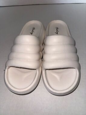 Hurley Lily White Padded Slide Sandals